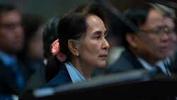Die ehemalige Regierungschefin von Myanmar Aung San Suu Kyi (Bild: AP)