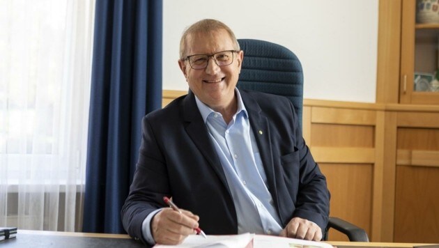 Bürgermeister Manfred Emersberger (SPÖ) von Moosdorf im Bezirk Braunau (Bild: Erika Mayer)