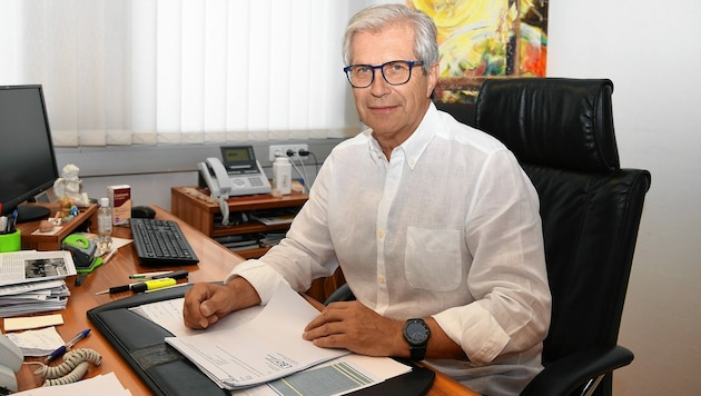 Kölly war lange Zeit Bürgermeister von Deutschkreutz und Landtagsabgeordneter. 2025 will seine LBL erneut antreten. (Bild: Huber Patrick)