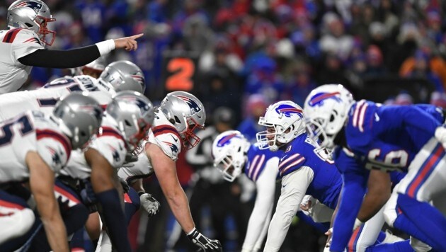 New England Patriots gegen Buffalo Bills (Bild: AP)