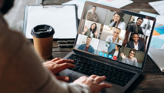 Büroarbeit und Bildung erlebten aufgrund der Corona-Pandemie einen Digitalisierungsturbo. Doch Zoom-Konferenzen können negative Auswirkungen haben, wie Grazer Forscher nun herausfanden. (Bild: ©Kateryna - stock.adobe.com)