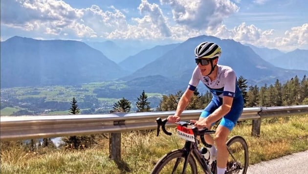 Salzburgs Rad-Ass Raphael Kopper fährt nächste Saison für das deutsche Profiteam Maloja Pushbikers. (Bild: Instagram/Raphael Kopper)
