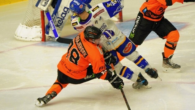 Die Grazer Eishockey-Cracks brachten den VSV zu Fall. (Bild: Pail Sepp)