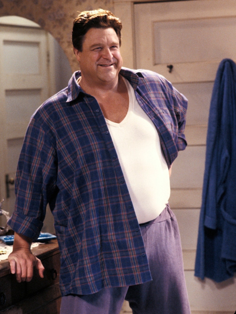 So kannte man John Goodman: Rund und lustig in der TV-Serie „Roseanne“ (Bild: mptv / picturedesk.com)