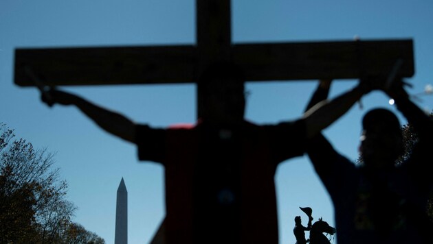 Kreuzigung (Symbolbild) (Bild: AFP)