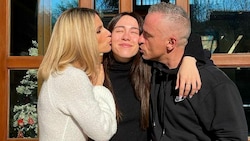 Michelle Hunziker und Eros Ramazzotti feiern gemeinsam mit Tochter Aurora ihren 25. Geburtstag. (Bild: Instagram.com/therealauroragram)