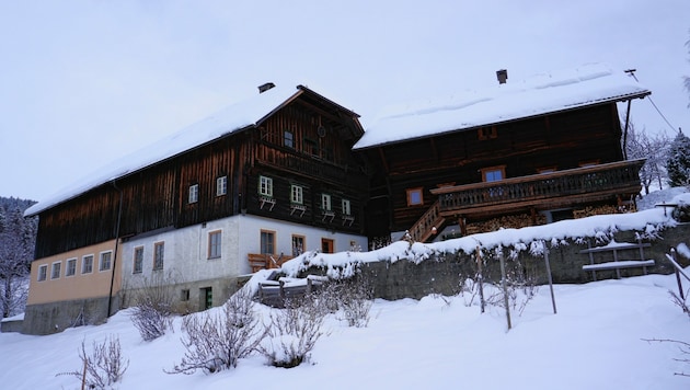 In diesem Berbauernhaus lebt Hermann Florian völlig autark. (Bild: Elisa Aschbacher)