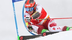 Adrian Pertl holte 2021 bei der WM in Cortina Silber im Slalom. (Bild: GEPA )