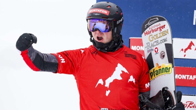 Alessandro „Izzi“ Hämmerle ist weiterhin das Maß der Dinge im Snowboardcross-Weltcup. (Bild: GEPA pictures)