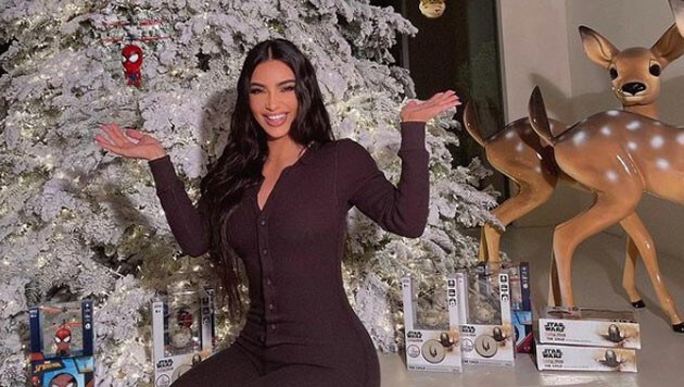 Kim Kardashian ist zu Weihnachten nichts zu teurer für ihre Kids. (Bild: www.instagram.com/kimkardashian)