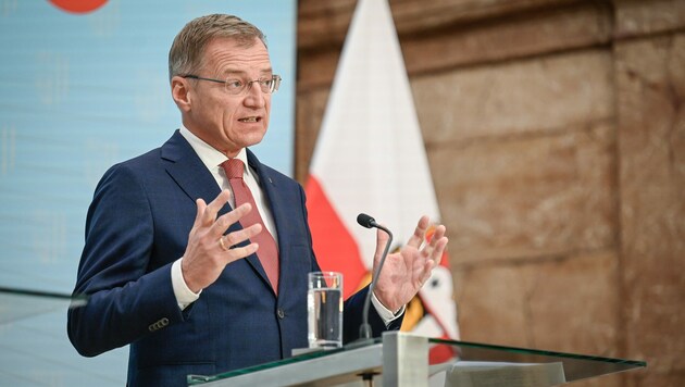 LH Thomas Stelzer (ÖVP) (Bild: Alexander Schwarzl)