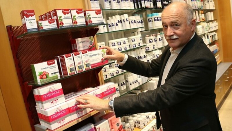 Gerhard Kobinger, Präsident der Apothekerkammer Steiermark (Bild: Christian Jauschowetz)