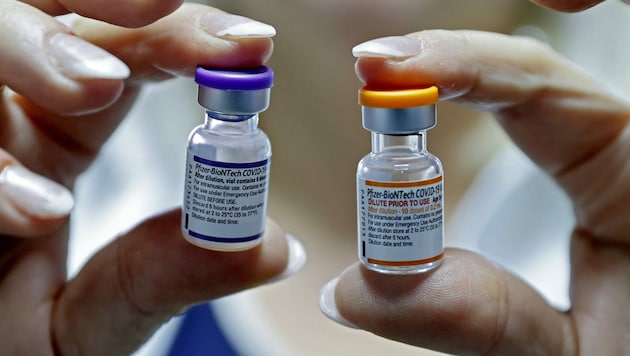 Eine abgeschlossene Grundimmunisierung ist wichtig, die Auffrischung empfohlen. (Symbolbild) (Bild: AFP)