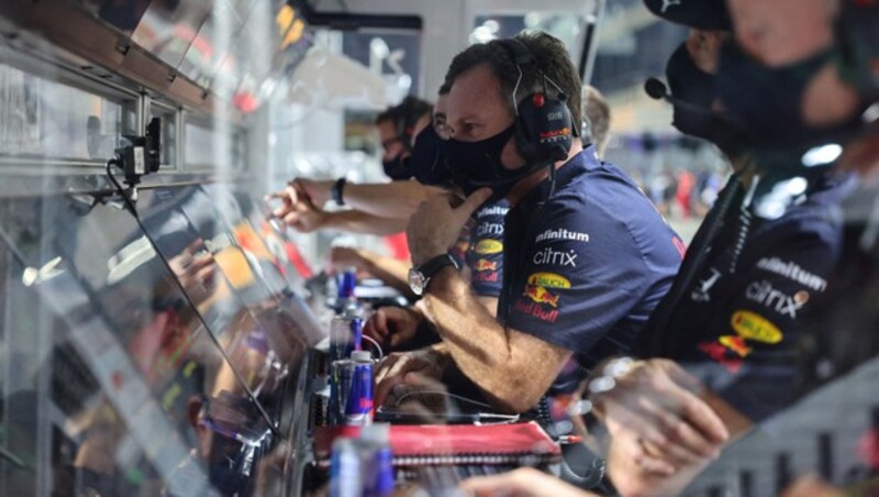 Red-Bull-Boss Christian Horner (Bild: APA/AFP/POOL/Giuseppe CACACE)