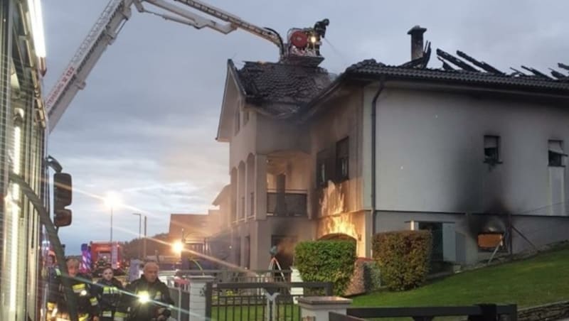 Anfang November zündete der Familienvater das Haus in Sieggraben an. (Bild: Schulter Christian)