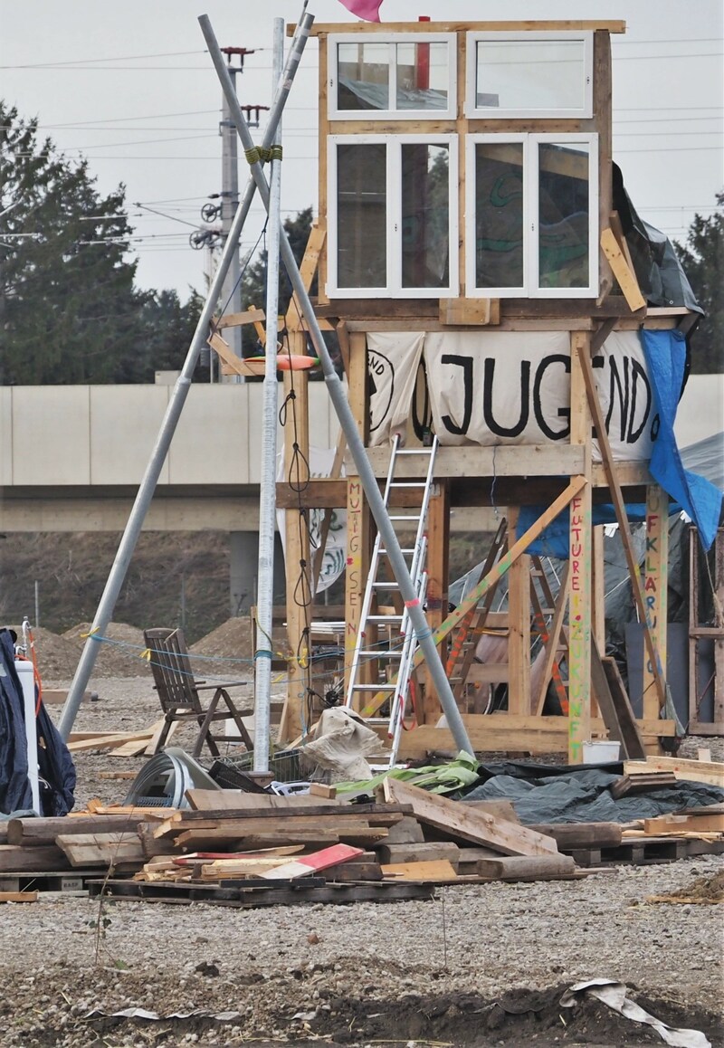 Spezielle Tripods wurden aufgestellt. (Bild: zVg)