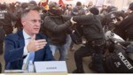 Innenminister Gerhard Karner (ÖVP) ortet rechtsradikale Strömungen bei Demonstrationen gegen Corona-Maßnahmen. (Bild: Krone KREATIV; APA)