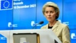EU-Kommissionspräsidentin Ursula von der Leyen (Bild: APA/AFP/Pool/Geert Vanden Wijngaaert)
