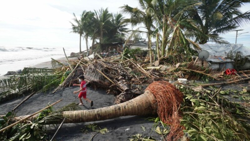 Dulag in der Provinz Leyte (Bild: APA/AFP/Bobbie ALOTA)