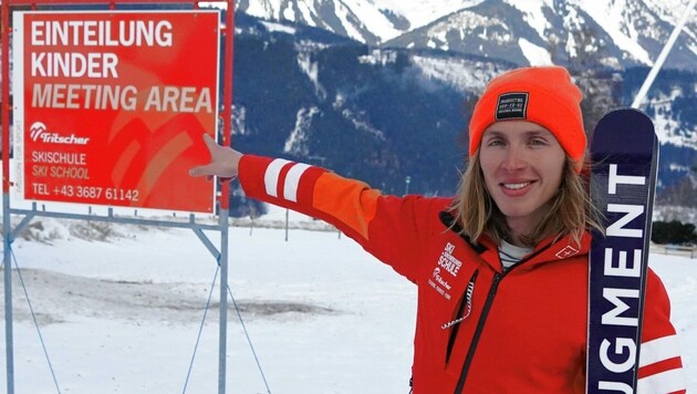 Unter den Skilehrern ist Jakob Sykora, Sohn von Thomas Sykora. (Bild: Pail Sepp)