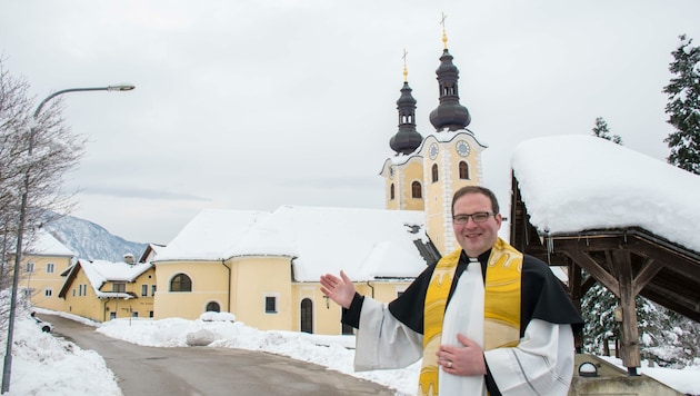 Seit 1. Dezember ist Kogler der neue Pfarrer von Maria Rain. (Bild: Arbeiter Dieter)