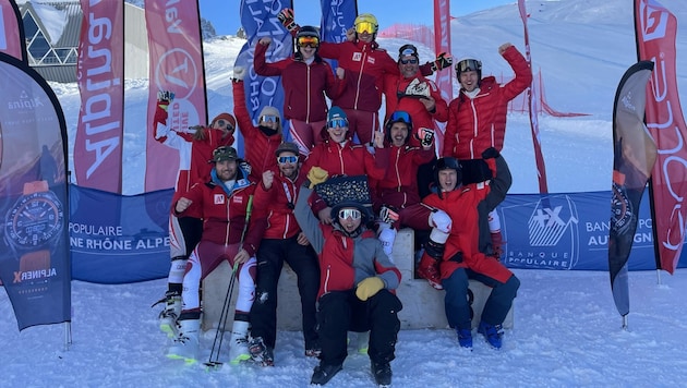 Das ÖSV-Skicrossteam hofft, auch in der neuen Saion über Siege von Mathias Graf jubeln zu können. (Bild: Max Haslauer)
