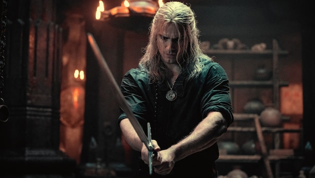 Henry Cavill played the witcher for three seasons, now Liam Hemsworth is taking over. (Bild: Netflix)