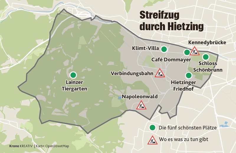 (Bild: Krone KREATIV | Karte: OpenStreetMap)