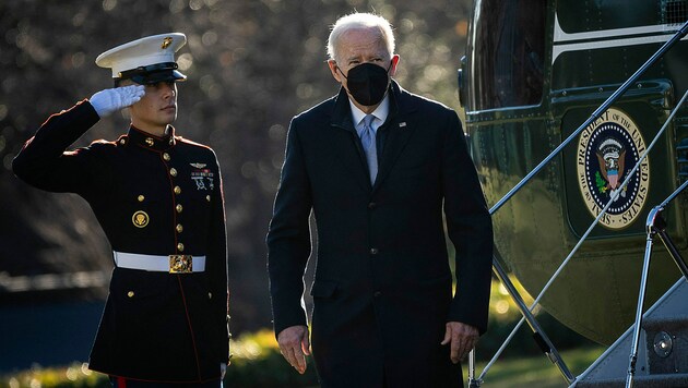 US-Präsident Joe Biden will ein riesiges Investitionspaket für Klimaschutz und Sozialpolitik auf den Weg bringen. Doch selbst in der eigenen Partei stößt er auf Wiederstand. (Bild: 2021 Getty Images)