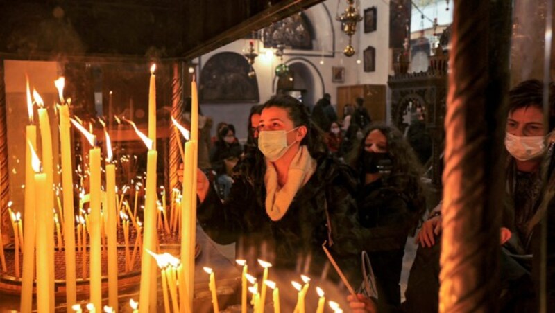 Bethlehem, Geburtskirche (Bild: AFP)