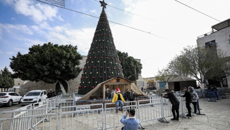 Bethlehem ist fast menschenleer. (Bild: AFP)