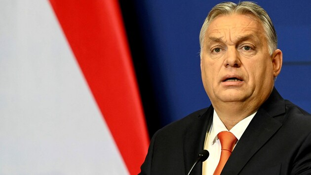 Ungarns Ministerpräsident Viktor Orban (Bild: APA/AFP/Attila KISBENEDEK)