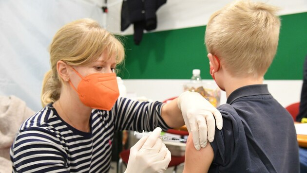 Jeden Dienstag können sich Kinder in den BITZ impfen lassen. (Bild: Huber Patrick)