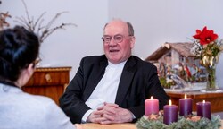 Diözesanbischof Alois Schwarz im Gespräch mit der „Krone“ (Bild: Molnar Attila)