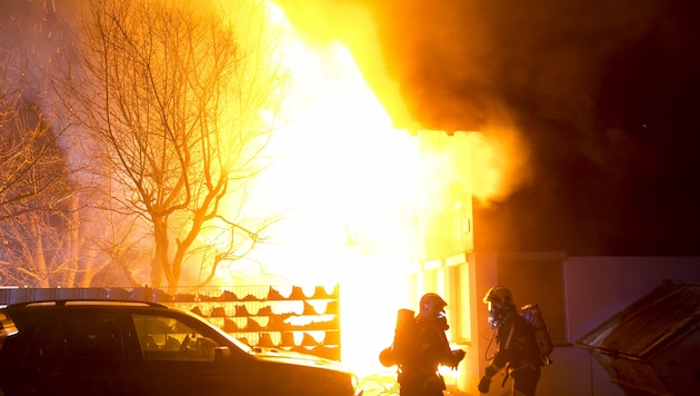 Feuerwehreinsatz (Bild: Mathis Fotografie)