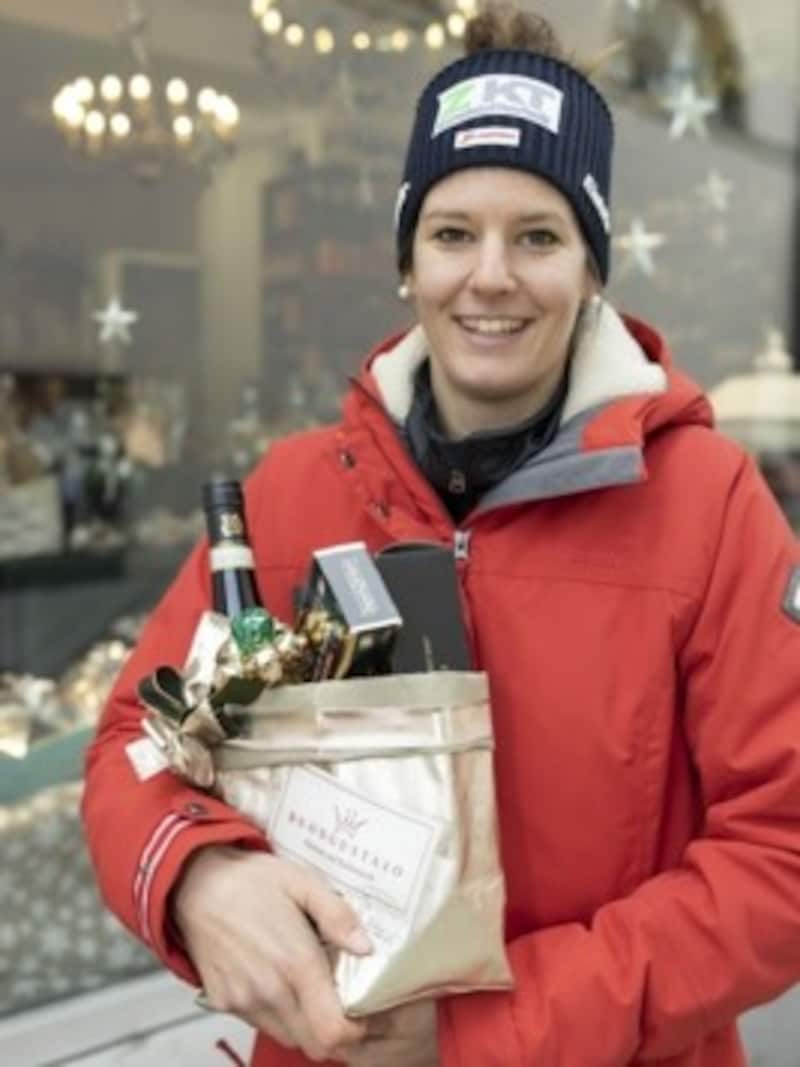 Anders als in den vergangenen Jahren blieb Lisi Kappaurer heuer nur wenig Zeit für Weihnachtseinkäufe. (Bild: Maurice Shourot)