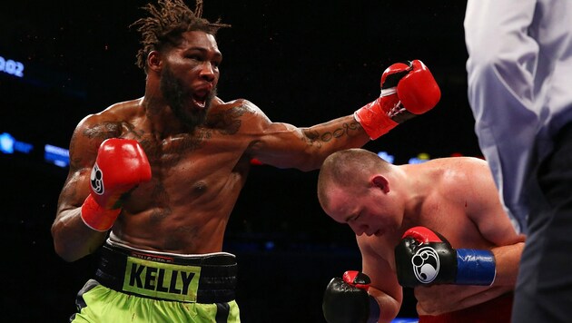 Ex-Profi-Boxer Danny Kelly Jr. (li.) (Bild: GETTY IMAGES NORTH AMERICA / AFP)