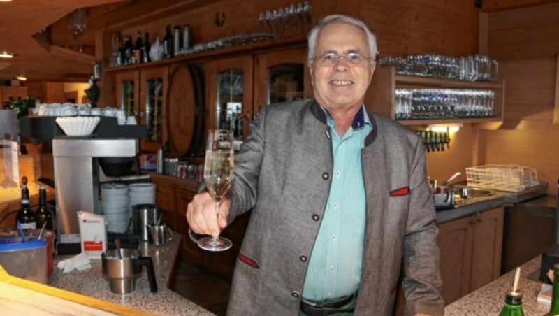 Wirt und Hotelier Luis Farmer (Bild: Christian Jauschowetz)