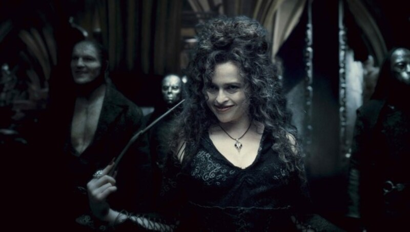 Helena Bonham Carter spielte in den „Harry Potter“-Filmen die Hexe Bellatrix Lestrange. (Bild: Courtesy of Warner Bros. Pictures / Everett Collection / picturedesk.com)