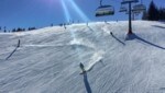 Getrübter Skispaß: Eine Flachauer Skihütte ist coronabedingt geschlossen. (Bild: Berger Susi)