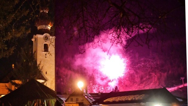 In Lofer gab es jahrelang ein traditionelles Neujahrsfeuerwerk am 1. Jänner. (Bild: Kerstin Joensson)