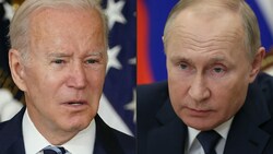 Nach einem Telefonat über den Ukraine-Konflikt droht US-Präsident Joe Biden dem russischen Präsidenten Wladimir Putin mit harten Sanktionen. (Bild: AFP)