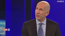 Arbeitsminister Martin Kocher (ÖVP) in der „ZiB 2“ (Bild: Screenshot/ORF)