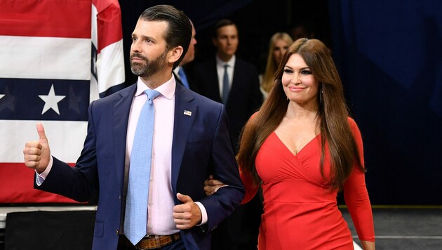 Donald Trump Jr. und Kimberly Guilfoyle (Bild: AFP )