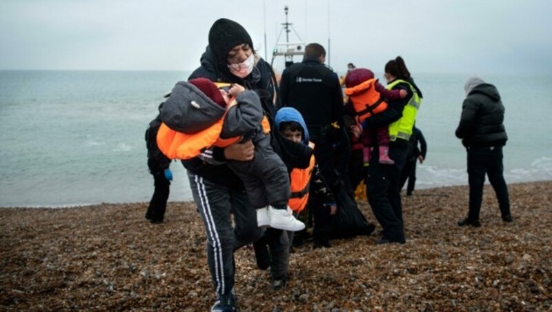 Die Flüchtlingsströme nach Europa reißen nicht ab - seit 2015 haben mehr als eine Million Migranten Europa erreicht. (Bild: Ben Stansall/AFP)