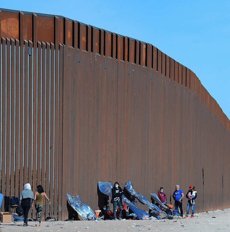 Die USA haben ihre Grenze zu Mexiko dichtgemacht. (Bild: Randy Hoeft/Yuma Sun via AP)