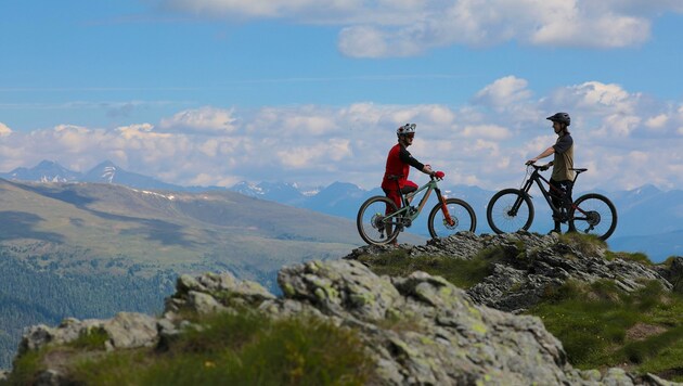 Radfahren in den Bergen wird immer beliebter - daher entstehen auch neue Projektideen. (Bild: Wallner Hannes)