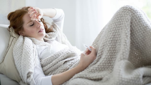 Vor Weihnachten sind viele Steirer wegen Virus-Erkrankungen ans Bett gefesselt. (Bild: Fotowerk)