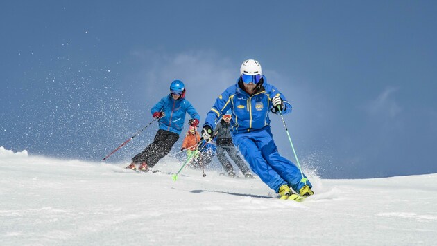 In zahlreichen Skischulen gibt es Cluster (Symbolbild). (Bild: Skischule Arlberg)