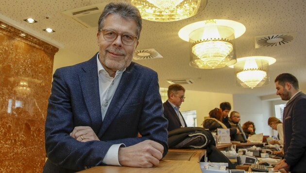 Walter Veit, Hotelier und neuer Chef der Hotaliers-Vereinigung (Bild: Tschepp Markus)